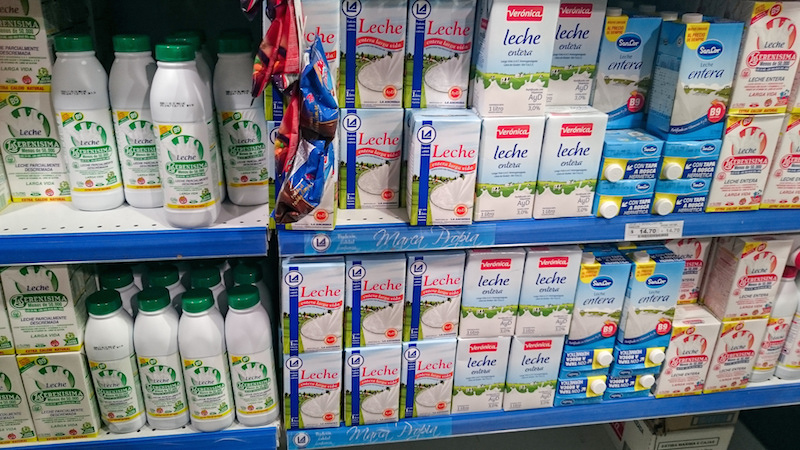 milk in argentina