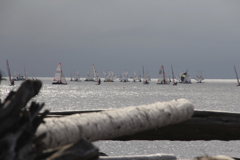 racing off Whytecliff Park