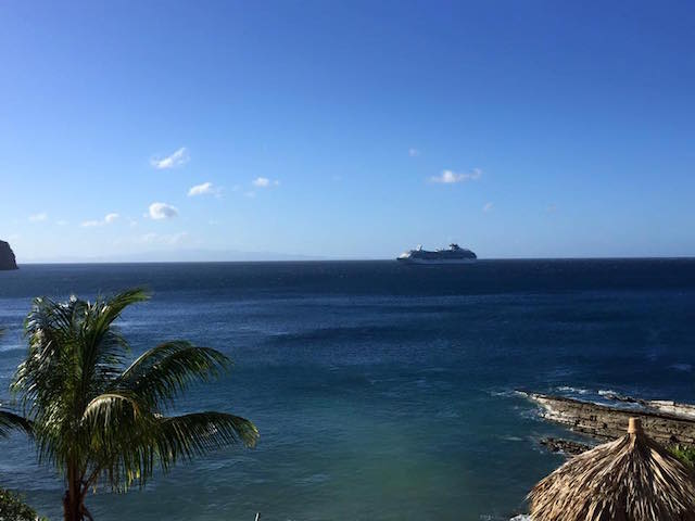 Bye Bye Cruise ship, San Juan del Sur, Nicaragua