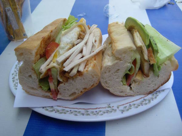 Sandwiches in Luang Prabang