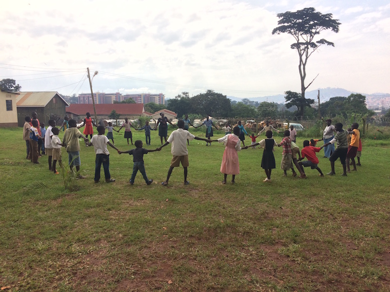 We had monthly get-togethers on the ground of our shut-down school