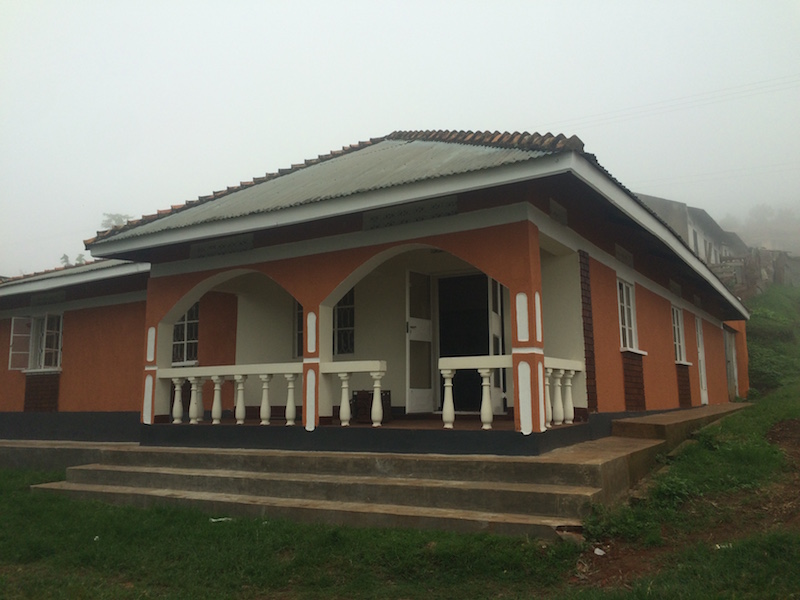 The new house in Fort Portal where the kids are now living